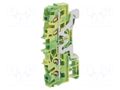 Splice terminal: rail; for DIN rail mounting; spring clamp; TS35 WAGO 2002-1407