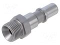 Splice terminal: quick splice; 16bar; Thread: G 3/8" external STÄUBLI RBE08.6152