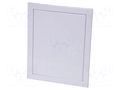 Enclosure: for modular components; IP40; plaster embedded PAWBOL PW-C.1524