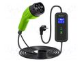Charger: eMobility; 1x0.5mm2,3x2.5mm2; 230VAC; 3.5kW; IP65; 5m; 16A QOLTEC QOLTEC-52476