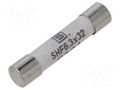 Fuse: fuse; 20A; 440VAC; quick blow; ceramic,cylindrical; SHF SCHURTER 8020.5081
