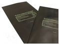 Protection bag; ESD; L: 305mm; W: 203mm; Thk: 75um; 100pcs; black ANTISTAT ATS-006-0021