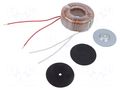 Transformer: toroidal; 50VA; 230VAC; 115V; 0.43A; Leads: cables INDEL TST50W/115V