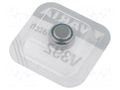Battery: silver; coin,SR41; 1.55V; 40mAh; Ø7.9x3.6mm; 1pcs. VARTA BAT-V392MF