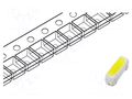 LED; white; SMD; PLCC2; 2000÷2700mcd; 2.6÷3.6VDC; 3x1x1.25mm; 120° LUCKYLIGHT LL-V312W-2R2