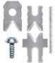 KNIPEX 12 69 21 1 pair of spare blades for 12 62 180  20 mm 12 69 21 4003773060093