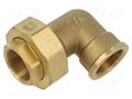 Splice terminal: 90° elbow; max.6bar@<90°C,max.16bar@10°C÷30°C GEBO 96-5BR