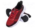 Shoes; Size: 42; red-black; knitwear LAHTI PRO LAHTI-L3043742