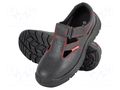 Sandals; Size: 42; black; leather; slip; without toecap LAHTI PRO LAHTI-L3060242
