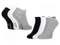 Work socks; Size: 39-42; white,black,grey; thin,short; 3pcs. LAHTI PRO LAHTI-L3090939