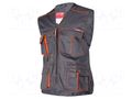 Protective vest; Size: L; Allton; without a hood; 245g/m2 LAHTI PRO LAHTI-LPAK1L