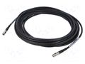 Cable; 9m; Micro BNC male,both sides; black; straight; 0÷40°C; 75Ω 3M 1CX12-33-0S-009.0