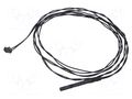 NTC thermistor; 1m; plug in; 10kΩ TDK-LAMBDA DTX01-0X