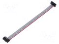 Ribbon cable with IDC connectors; IDC,both sides; 114.3mm; 4.5" SAMTEC FFSD05D045001NR