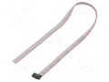Ribbon cable with IDC connectors; IDC,wires; Tape ph: 0.64mm SAMTEC FFSD05S118201N