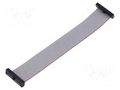 Ribbon cable with IDC connectors; IDC,both sides; 114.3mm; 4.5" SAMTEC FFSD13D045001N