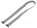 Ribbon cable with IDC connectors; IDC,both sides; 609.6mm; 24" SAMTEC FFSD13D240001N