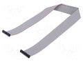 Ribbon cable with IDC connectors; IDC,both sides; 406.4mm; 16" SAMTEC FFSD17D160001N
