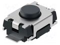 Microswitch TACT; SPST-NO; Pos: 2; 50mA/12VDC; SMT; 0.98N; 2mm GCT SWT0110-020010SSA