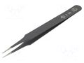 Tweezers; Blade tip shape: sharp; Tweezers len: 120mm; ESD PIERGIACOMI PG-2-SA-ESD
