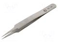 Tweezers; 110mm; Blades: narrowed; Blade tip shape: sharp PIERGIACOMI PG-4A-SA