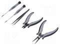 Kit: general purpose; ESD; bag; 5pcs. PIERGIACOMI PG-K5-UT2D