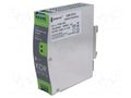 Power supply: switching; 75W; for DIN rail mounting; OUT: 1; KDR BREVE TUFVASSONS KDR-7512