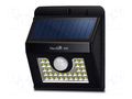 Lamp: LED lighting fixture; IP65; solar,with motion detector NightSearcher NEXSUN-400