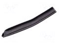 Gasket; EPDM; black; L: 10m; W: 11mm; H: 21.5mm; Panel thick: 1÷3mm RST ROZTOCZE UT-32-10M