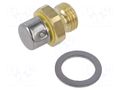 Breather cap; high design,with stainless steel cap; 20mbar ELESA+GANTER GN883-G1/4-20-B-M