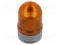 Signaller: lighting; evs,flashing light; orange; 12÷24VDC; IP66 WERMA WER-26132070