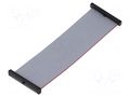 Ribbon cable with IDC connectors; IDC,both sides; 114.3mm; 4.5" SAMTEC FFSD25D045001N