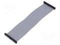 Ribbon cable with IDC connectors; IDC,both sides; 139.7mm; 5.5" SAMTEC FFSD25D055001N