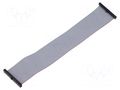 Ribbon cable with IDC connectors; IDC,both sides; 190.5mm; 7.5" SAMTEC FFSD25D075001N