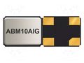Resonator: ceramic; 16MHz; SMD; 2.55x2.05x0.55mm; -40÷125°C; 10pF ABRACON ABM10AIG-16.000MHZ