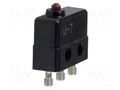 Microswitch SNAP ACTION; 7A/250VAC; without lever; SPDT; ON-(ON) OMRON Electronic Components J-7