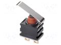 Microswitch SNAP ACTION; 0.01A/13.5VDC; SPST-NC; ON-(OFF); Pos: 2 OMRON Electronic Components D2GW-AL62H