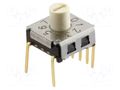 Encoding switch; DEC/BCD; Pos: 10; THT; Rcont max: 200mΩ; 1.96Ncm OMRON Electronic Components A6K-104RS