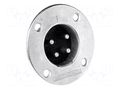 Connector: loudspeaker; socket; male; PIN: 5; 20A; 200V; zinc alloy AMPHENOL EP-5-14