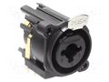 Connector: Jack 6,3mm + XLR; socket; female; straight; THT; IP40 AMPHENOL ACJC10AV2BULK