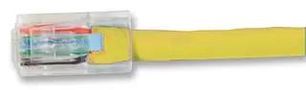 LEAD, CAT6 UNBOOTED UTP, YELLOW, 3M 1996-3Y