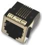 JACK, RIGHT ANGLE, SHIELDED, 8/8 106066-2