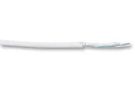 WIRE, SILICONE, WHITE, 0.75MM, 100M 0049105