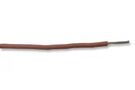 WIRE, SILICONE, BROWN, 0.5MM, 100M 0048003
