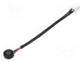 Microphone; electret; 100Hz÷10kHz; 2.2kΩ; -38dB; Ø4.6x1.8mm; 500uA Same Sky CMEJ-4618-38-L046