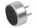 Microphone; electret; 100Hz÷20kHz; 2.2kΩ; -47dB; Ø6x2.7mm; 500uA Same Sky CMR-2747PB-A