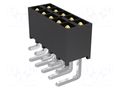 Connector: PCB-cable/PCB; socket; male; PIN: 10; THT; miniMATE; 5.9A SAMTEC IPT1-105-01-L-D-RA