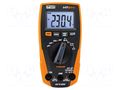 Digital multimeter; LCD; 3,75 digit; VDC: 400mV,4V,40V,400V,600V HT INSTRUMENTS HTI-HR000211