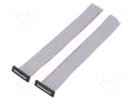 Ribbon cable with IDC connectors; IDC,both sides; 914.4mm; 36" SAMTEC FFSD20D360001NSR