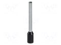 Tip: bootlace ferrule; insulated; copper; 1.5mm2; Bit len: 18mm PHOENIX CONTACT AI1.5-18BK